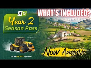YEAR 2 SEASONS PASS ANNOUNCED!! - Farming Simulator 25