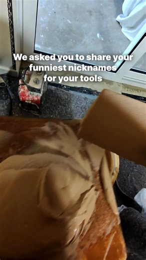 We asked, you answered - the funniest nicknames for your tools are… legendary. 😂 Which one had you in stitches? Got anymore to add? | Plasterers 1 Stop Shop & Plastering Superstore