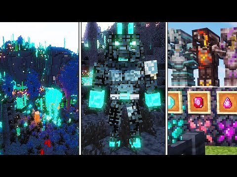 ABYSS CHAPTER 2 | MINECRAFT MOD SHOWCASE | DISCOVER A DIMENSION OF NEW ITEMS, ORES & DANGEROUS MOBS