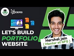 Build a Professional Portfolio using HTML,CSS and JS for beginners | Geeks For Geeks