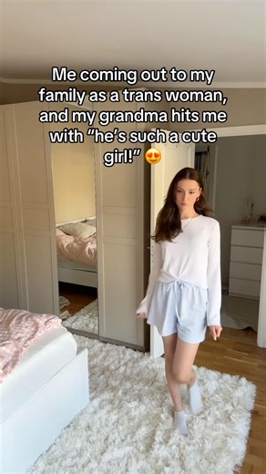 Misgendered by my own FAMILY 😭 #mtf #trans #grandma