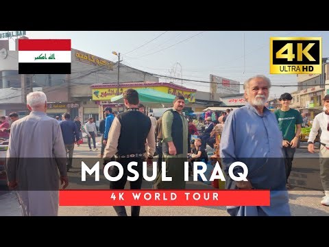 🇮🇶Mosul 4k walk - Iraq 4K Morning Walking Tour｜Nov 2025