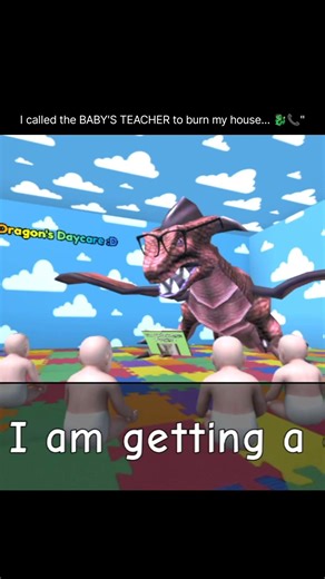 Don't hire a Dragon Teacher! 🏠🔥 #Roblox #Funny #Chaos