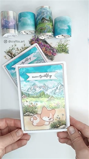 Handmade Birthday Cards with Cute Stickers 💌✨ | Easy & Aesthetic DIY
