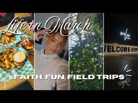 March Vlog 🌷 | 6AM Prayer, Target Run, Field Trip & New Nails