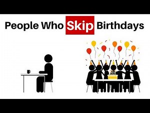 The Psychology of People Who Treat Their Birthday Like a Normal Day