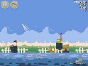 Angry Birds Seasons Back to School 1-6 Walkthrough 3-Star