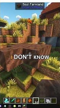 HOW TO GET THE PLOWED SOULLAND IN MINECRAFT CROP CRITTERS