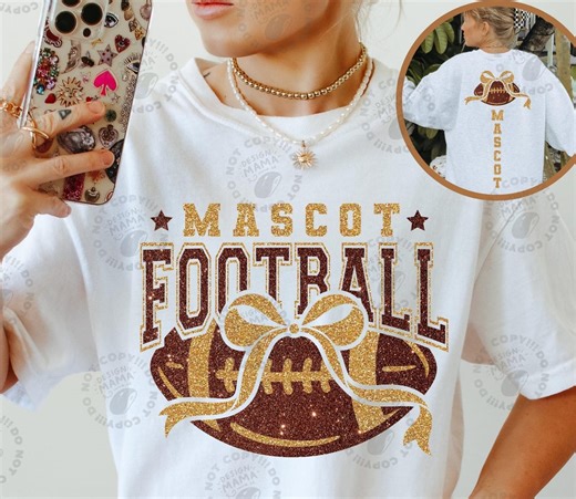 Football Svg Png, Football Team Template Svg Png, Football Mom Svg, Svg Files for Cricut, Football Team Shirts Svg Png, Football Logo Svg - Etsy