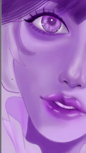 Trust the Process 👀 | Digital Art Speedpaint| Purple aesthetic 💜