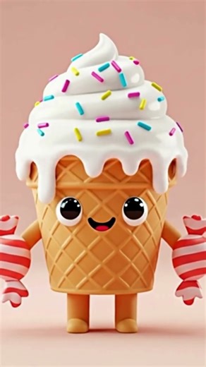 Melting Ice Cream Says Bye 🍦✨