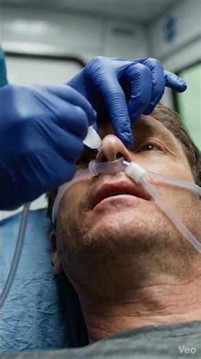 Responder inserting Nasopharyngel