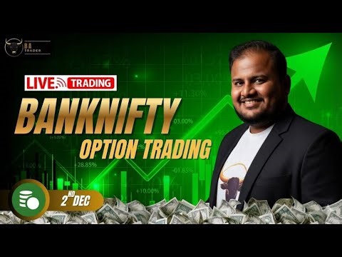 LIVE BANK NIFTY TRADING 2nd DEC BIG Moves & Full Analysis |Options Trading Live Session #niftybank