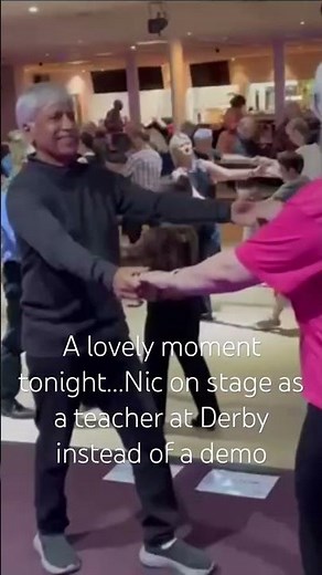 Nic Returns to the Ceroc Derby Stage as a Teacher | From Demo to Teaching at Ceroc Derby