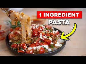 1 Ingredient Pasta (Low Carb Secret Ingredient!!)