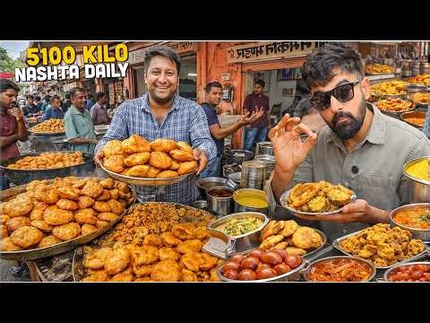 Delhi Se Log Aa Rahe Hain 😳 200-Year-Old ULTIMATE Street Food India | All Day Champion's Breakfast