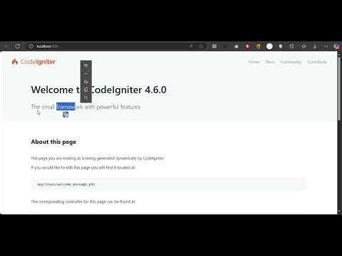Bài 2: Cài đặt Project Codeigniter | Codeigniter 4 PHP MVC - Postgres DB