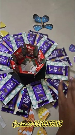 Chocolate Explosion Box opening #best #Aura #trending #love #viral #shorts #diy #hiphop #cute #love