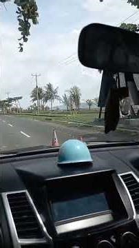 Afternoon walk in the Pangandaran beach tourist complex, West Java, Indonesian.