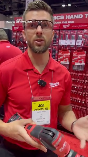 Toughest Multi-Tool Blade EVER?! #multitool #toolsofthetrade #milwaukee #milwaukeetools #tradeshow | BYOT