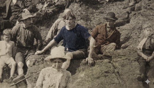 How a century-old photograph hid a modern-looking man