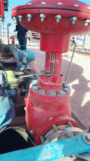 Rebuilding a Dump Valve in Midland, Texas