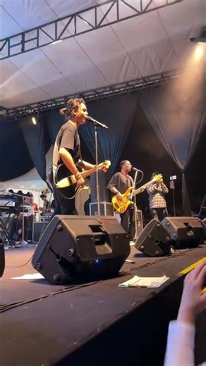 The charm of Restu Van Houten, the son of Charly Setia Band during a live concert #shorts #live #...