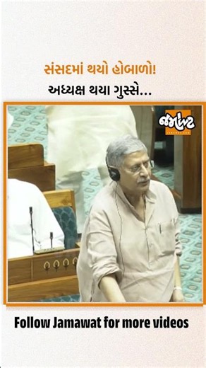 સંસદમાં કાર્યવાહી શરૂ થતા ફરી હોબાળો શરૂ થયો!