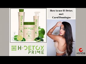 How to use H-Detox from Honma Tokyo: Step by step (met Carol Domingos)