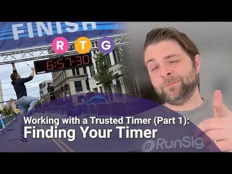 Working with a Trusted Timer (Part 1): Finding a Timer