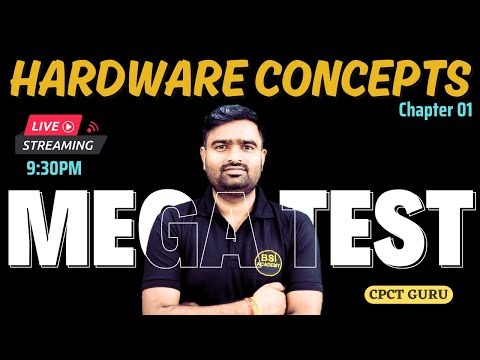 Mega Test 01 - Hardware Concepts | Chapter 01