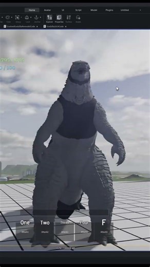 NEW GODZILLA 2019 ATTACK & ROAR TEASER! | Age Of Titans #roblox #godzilla #godzillakingofthemonsters
