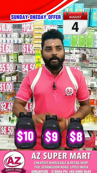 Sunday Special Offer..!! AFS Bag ..!! #azmartiktok #az #mart #singapore #littleindiasg🇸🇬 #sg #specialoffer #kids #tamil #tamiltiktokers❤️❤️❤️ #singaporetiktok #singaporetiktokers #fyp #fypシ #fypシ゚viral #fypdongggggggg #fypシ゚viral🖤tiktok😔🥀 #fypシ゚viral🖤tiktok #sunday #sundayspecial #offer #offer #sunday #singapore #sg #chocolate
