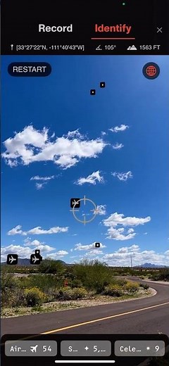 Enigma UFO app identifies aircraft, satellites, and celestial objects all at once and its free