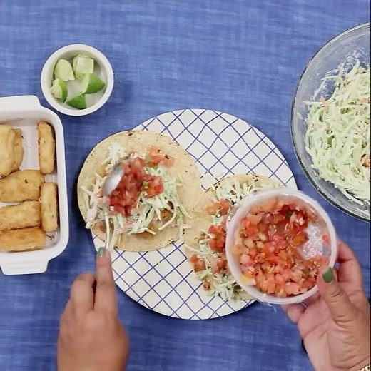 Budget-Friendly Recipes to Feed 4 | Battered Fish Nugget Tacos | Trader Joe’s