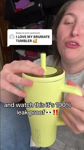 Brumate Tumbler Review: 30 OZ Leak-Proof Tumbler with Soft Straw#brumatetumbler