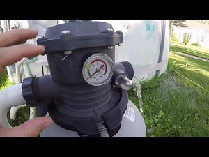 Sand in Sight Glass - Pool Sand Filter