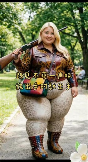 路见不平一声吼，该出手时就出手#猎杀游戏电影 #装备 #被荒野猎人剧情硬控了 #电影cos #胖纽吉特