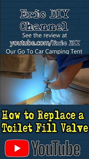 How to Replace a Toilet Fill Valve #toiletfillvalve #diyplumbing #Fluidmaster400H #howtofixatoilet
