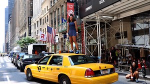 RAW VIDEO: Naomi Osaka Filming Commercial For 'Maybelline' In New York City