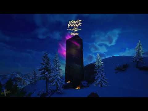 ✨FORTNITE ASMR: Daft Punk Pillar (Phase 2) 🗻🎶