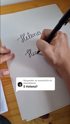 How to write Helena, História, and Heitor using PRACTICAL CURSIVE WRITING | Names with capital H