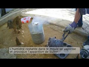 Fonderie aluminium et moulage à la cire perdue - DIY aluminium foundry and lost wax casting