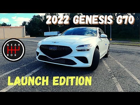 2022 Genesis G70 3.3t AWD Launch Edition Review // Better Than The Kia Stinger and TLX Type S?