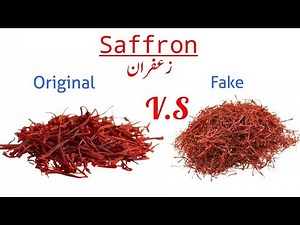 How To Test Zaffran / Saffron Purity. Fake VS Orignal Zaffran