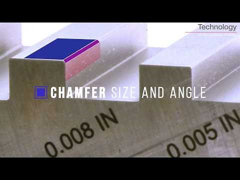 Edge break measurements made fast in 3D