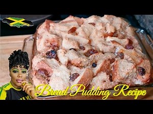 HOW TO MAKE JAMAICAN BREAD PUDDING WITH BAILEY'S RUM CREAM | STEP BY STEP RECIPE