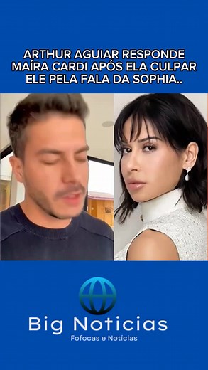 1.2M views · 10K reactions | #viralreels #NotíciasBrasil #fypシ #foryoupageシ #fofocas #fofocasdosfamosos #ArthurAguiar #mairacardi | Big Noticias | Facebook