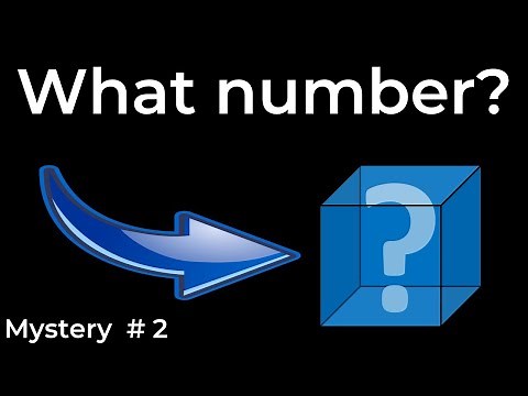 This is Mystery #2. What is the Mystery Number in the Box?