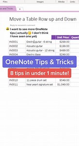 Reply to @rexseem 8 #OneNote tips in under 1 minute! #Office #officetips #techtips #edutok #techtok #teachertechtips #tiktokteachers #asmnsounds #satisfyingvideos #satifying #satisfaction #fyp #reels #adsonreels #viral #reelsfb #OMG | Mike Tholfsem